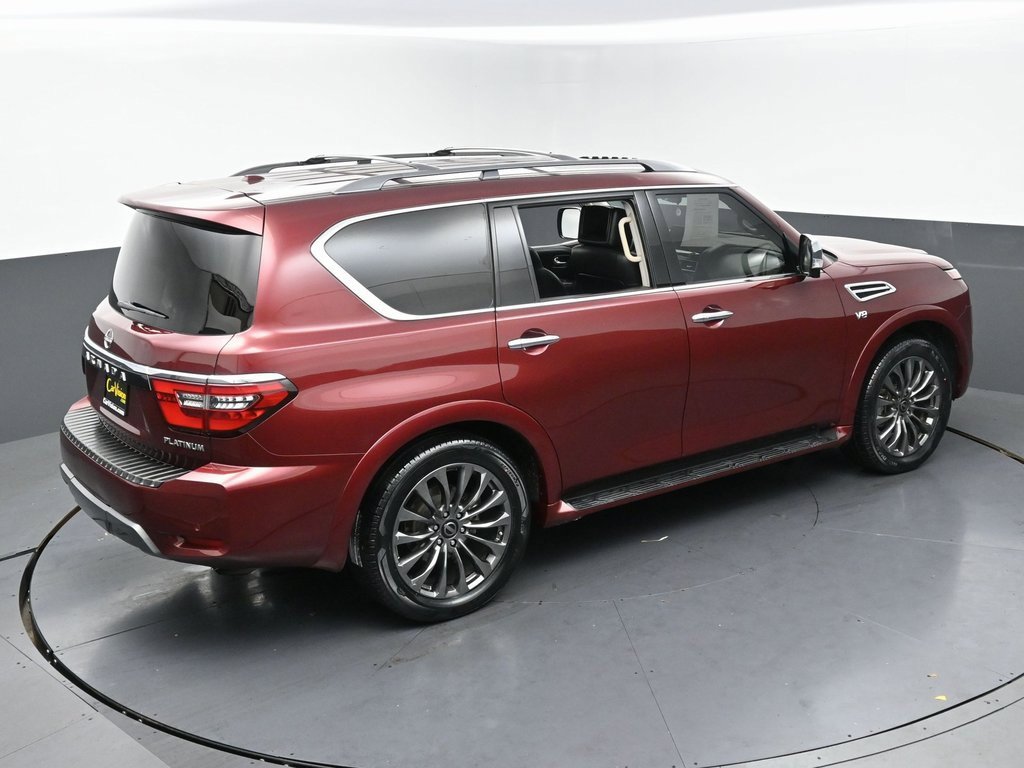 Used 2021 Nissan Armada Platinum w/ Captain's Chairs Package image 49
