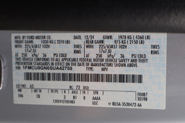 Used 2025 Ford Escape Active FWD image 28