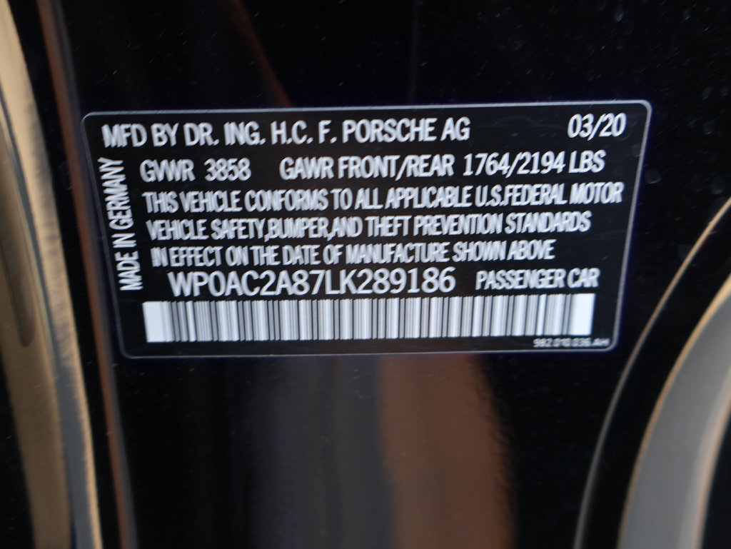 Used 2020 Porsche 718 Cayman GT4 RWD image 29