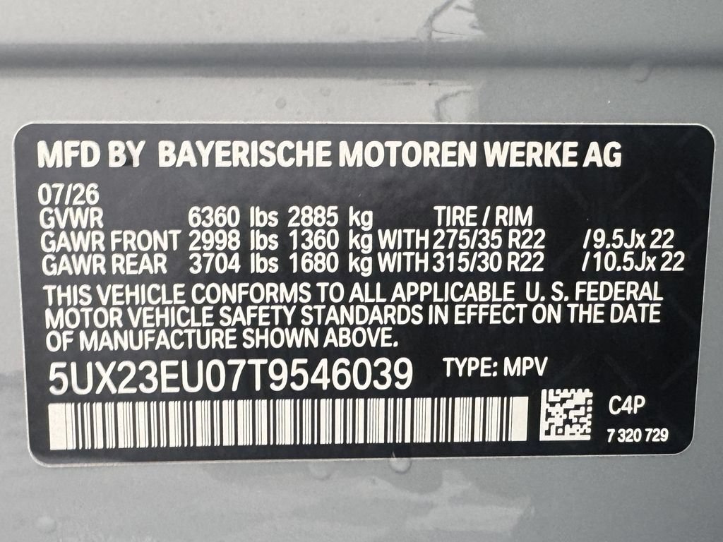 New 2026 BMW X5 xDrive40i w/ M Sport Package AWD/4WD image 21