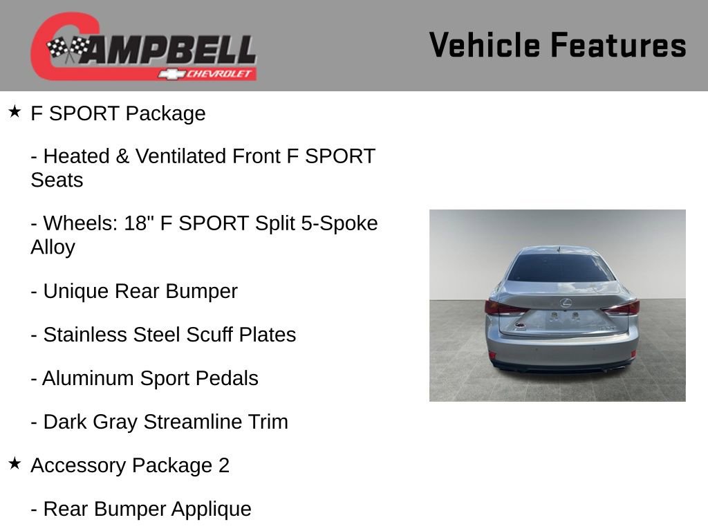 Used 2020 Lexus IS 300 F Sport image 10