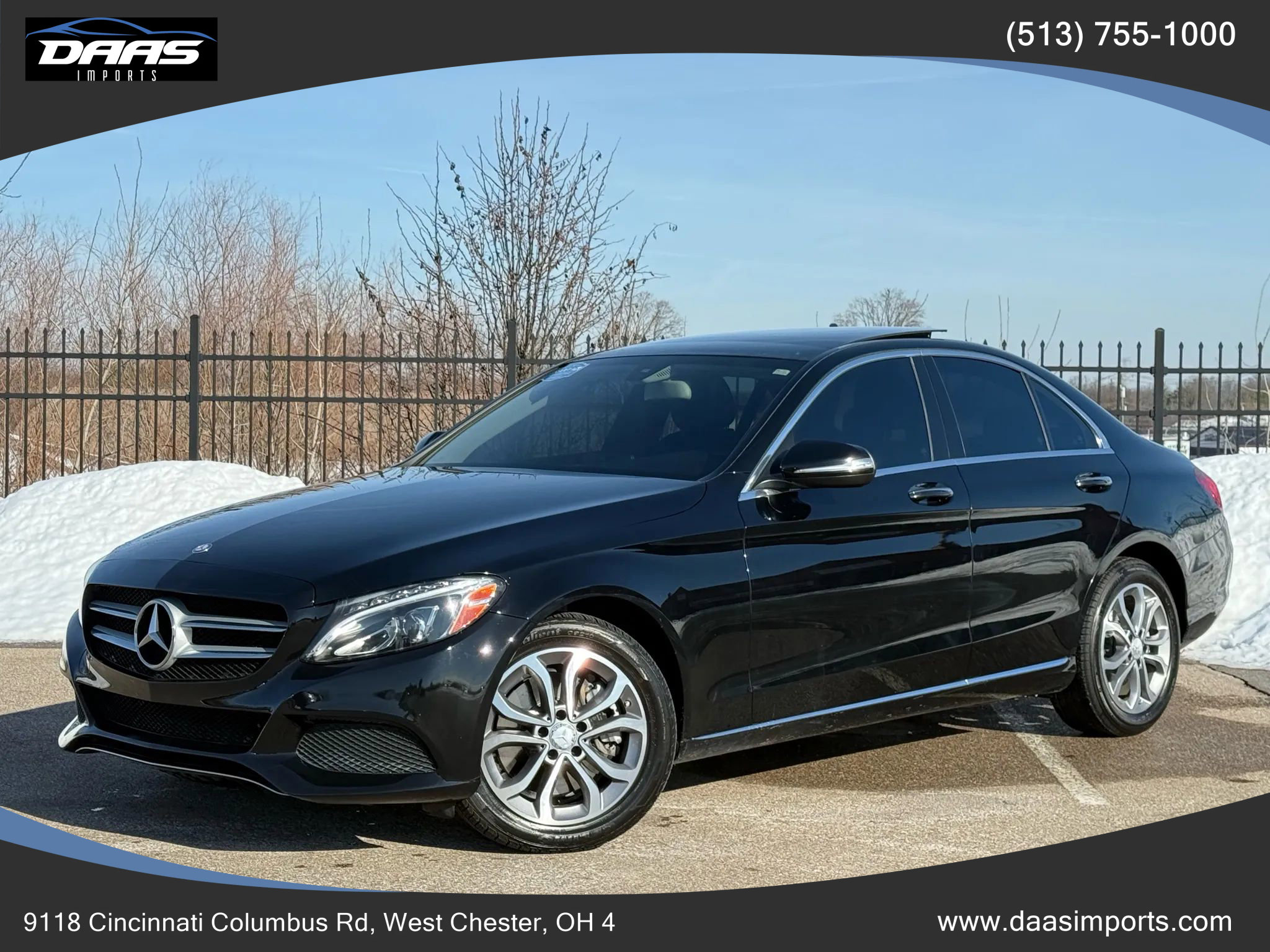 Used 2015 Mercedes-Benz C 300 4MATIC Sedan w/ Premium 1 Package image 1