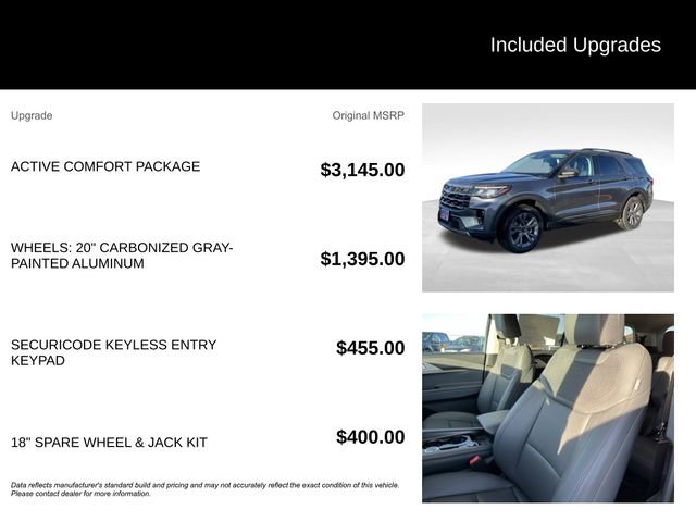 Used 2026 Ford Explorer Active w/ Active Comfort Package image 5