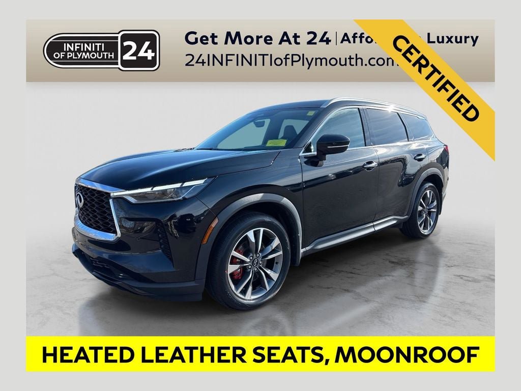 Certified 2023 INFINITI QX60 Luxe w/ Performance Audio Package