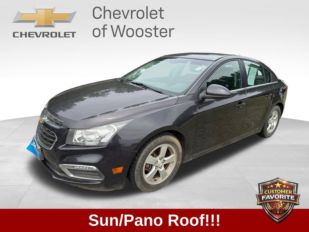 Used 2015 Chevrolet Cruze LT w/ Sun And Sound Package FWD image 1
