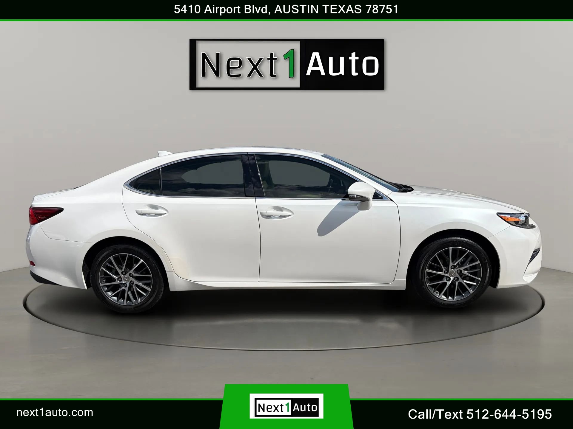 Used 2018 Lexus ES 350 w/ Luxury Package w/Wood Trim FWD image 4