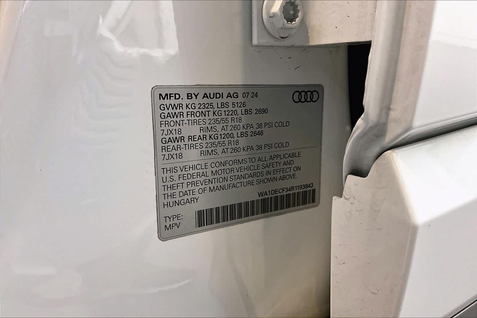 Certified 2024 Audi Q3 2.0T Premium AWD/4WD image 34