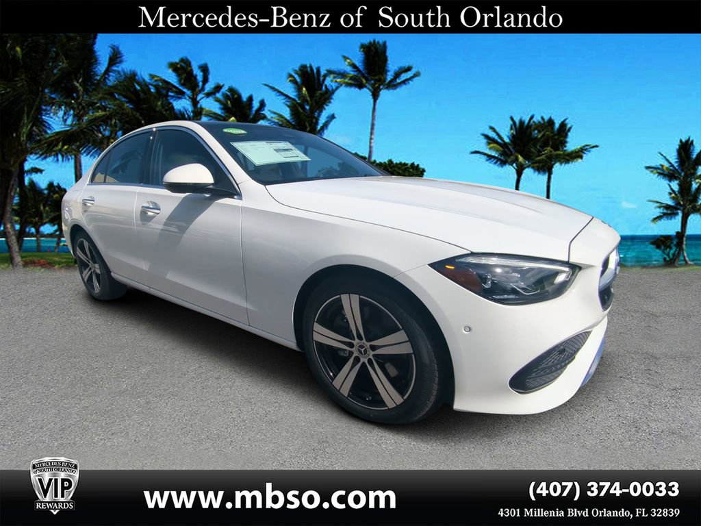 New 2025 Mercedes-Benz C 300 Sedan image 1