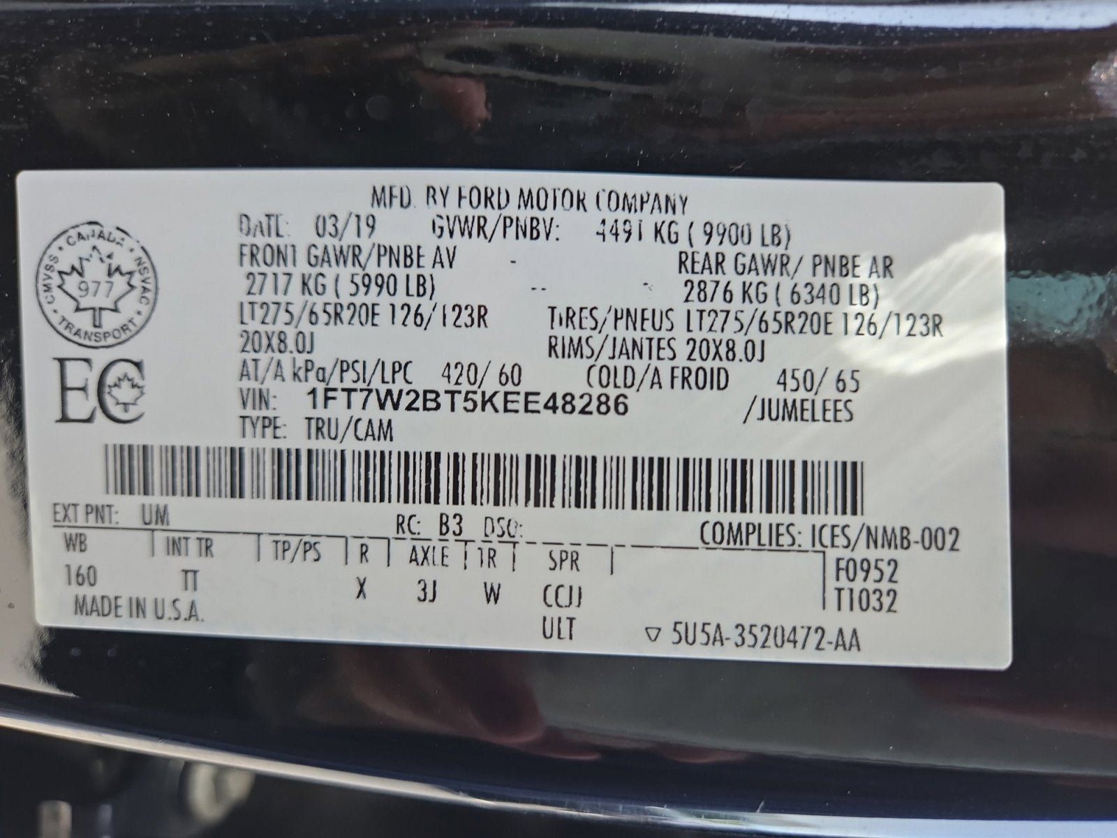 Used 2019 Ford F250 Limited AWD/4WD image 27