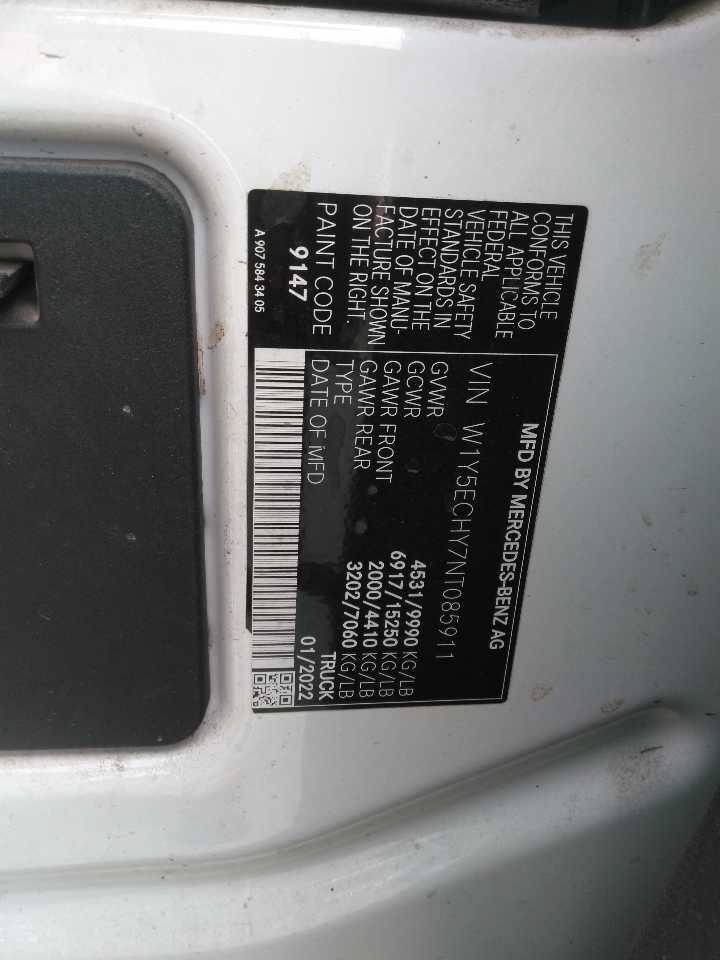 Used 2022 Mercedes-Benz Sprinter 3500 image 34