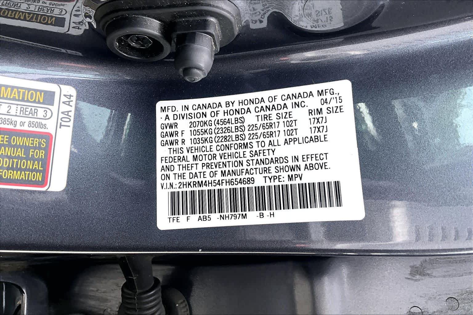 Used 2015 Honda CR-V EX image 36
