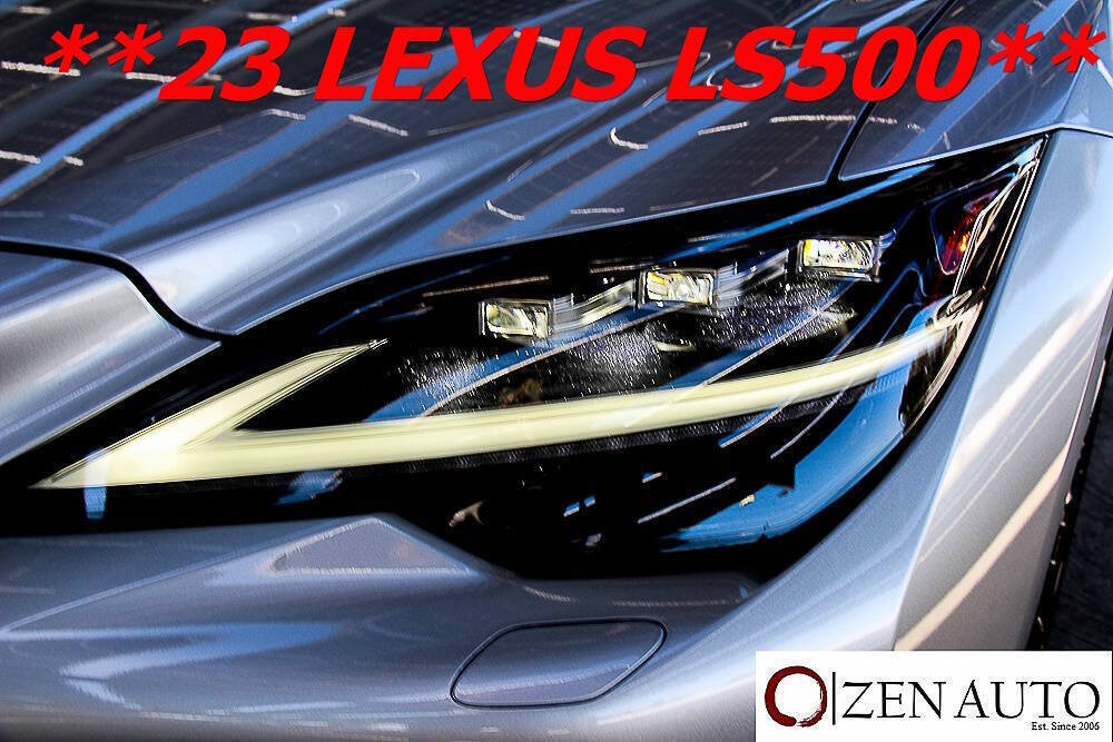 Used 2023 Lexus LS 500 w/ Accessory Package (Z1) RWD image 44