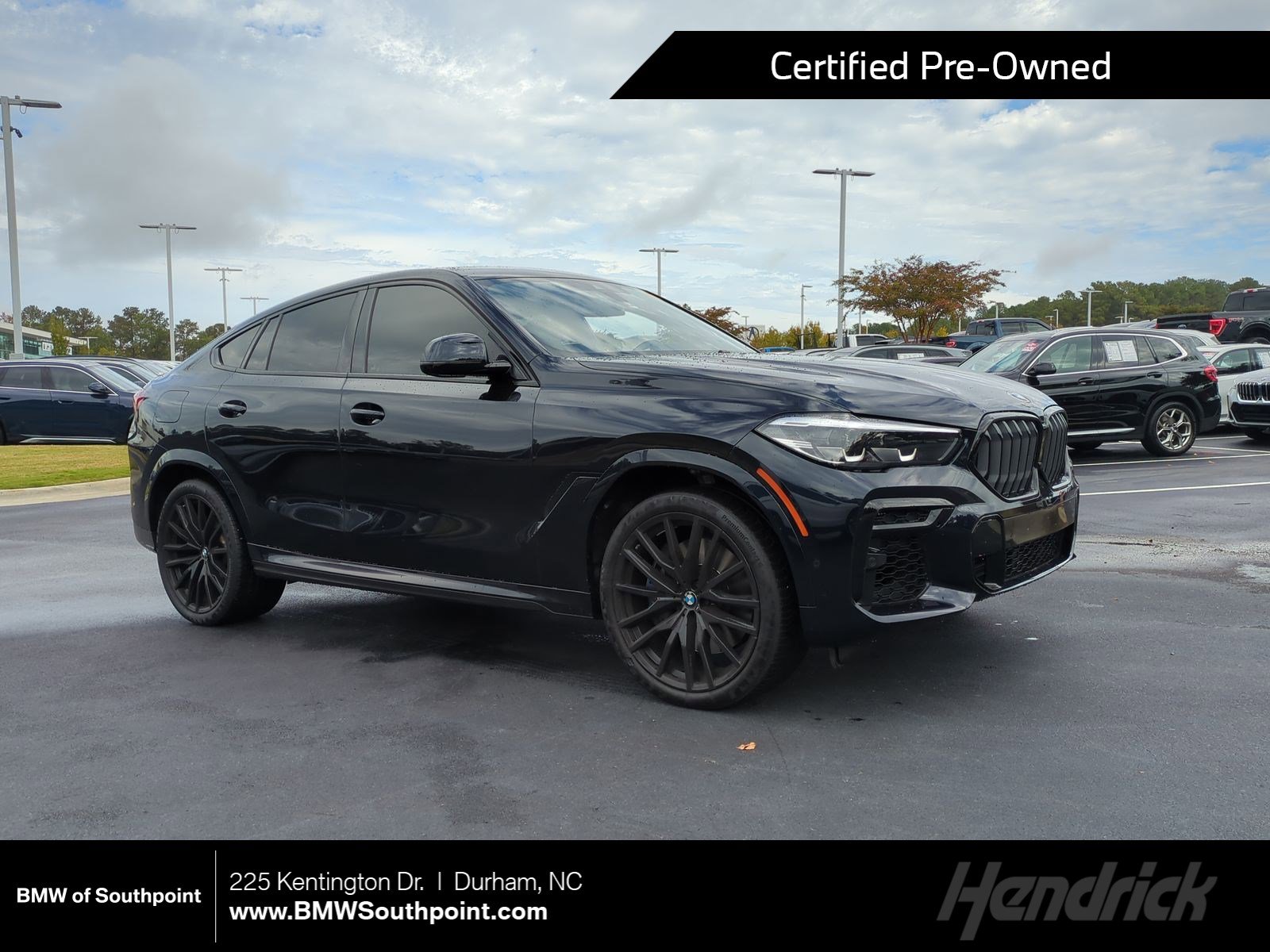 Certified 2023 BMW X6 M50i w/ Shadowloine Package