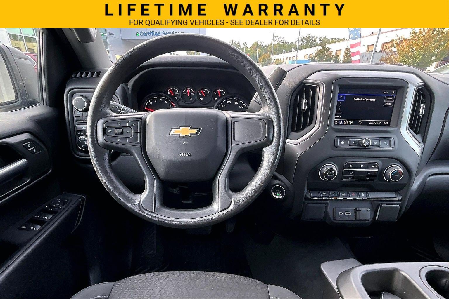 Used 2024 Chevrolet Silverado 1500 Custom w/ Turbomax Blackout Package AWD/4WD image 5
