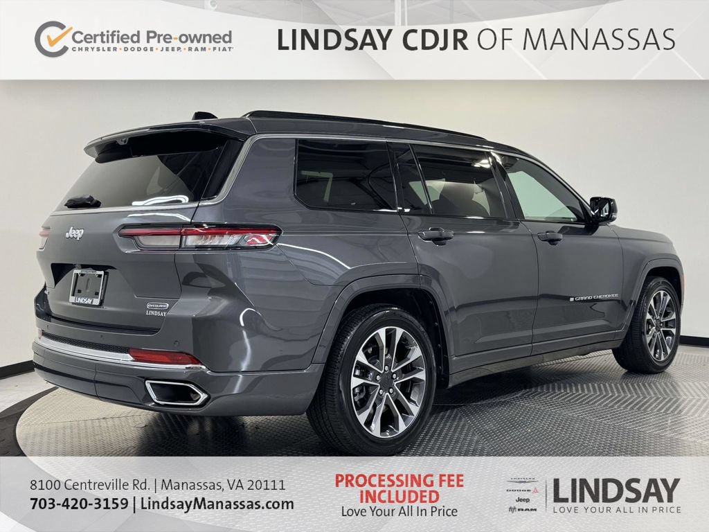 Used 2025 Jeep Grand Cherokee L Overland w/ Advanced Protech Group III AWD/4WD image 9