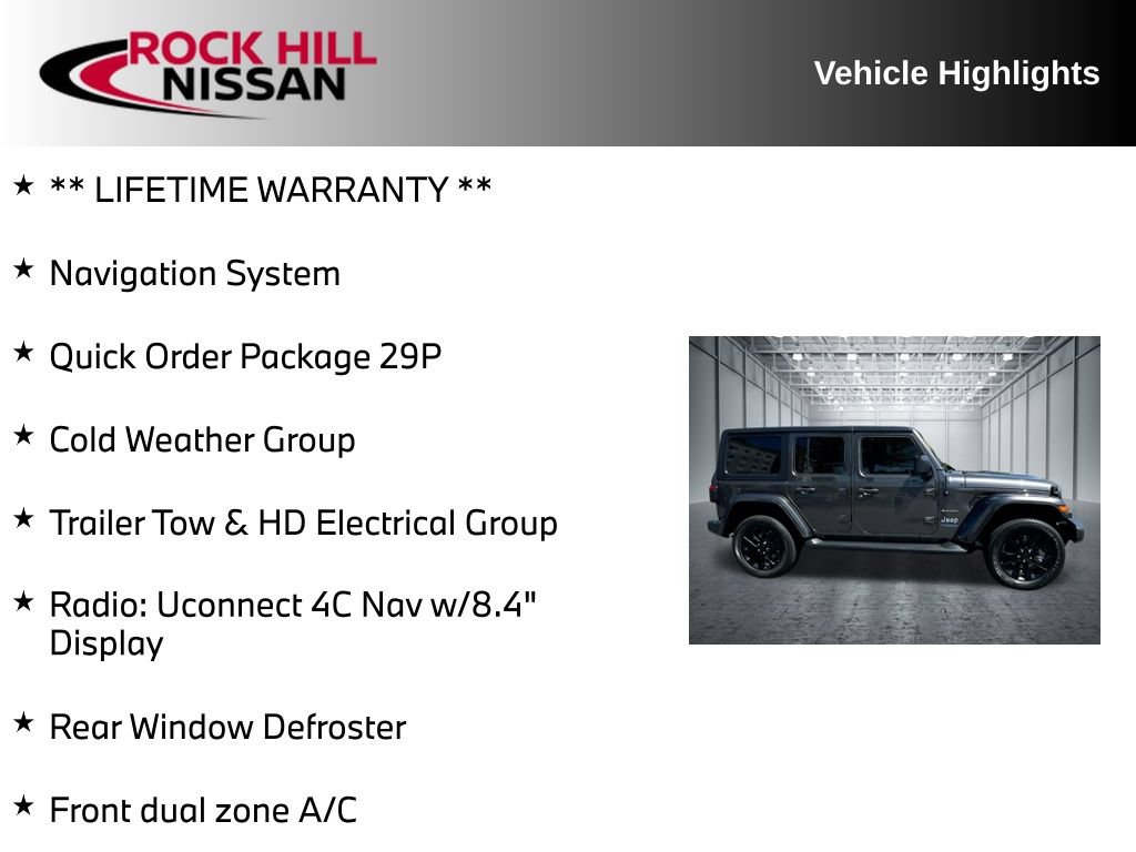 Used 2022 Jeep Wrangler Unlimited Sahara w/ Cold Weather Group AWD/4WD image 5