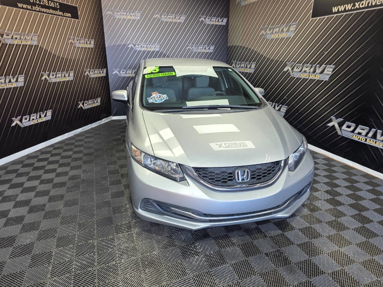 Used 2015 Honda Civic LX image 5
