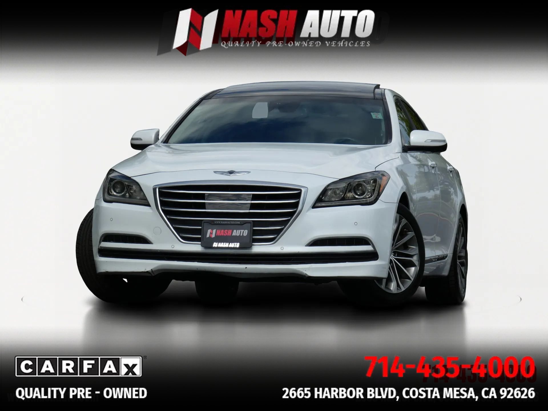 Used 2015 Hyundai Genesis 3.8 w/ Option Group 03 RWD image 1