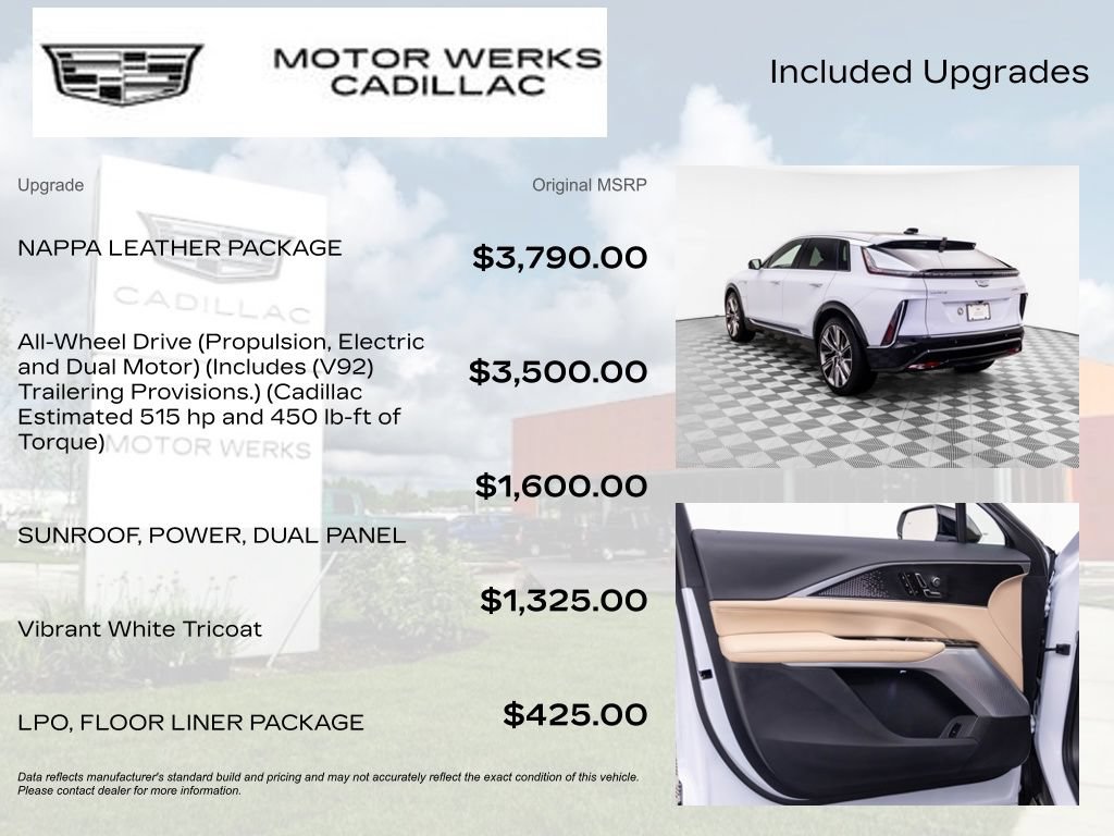 Certified 2026 Cadillac Lyriq Signature Luxury w/ Nappa Leather Package AWD/4WD image 4
