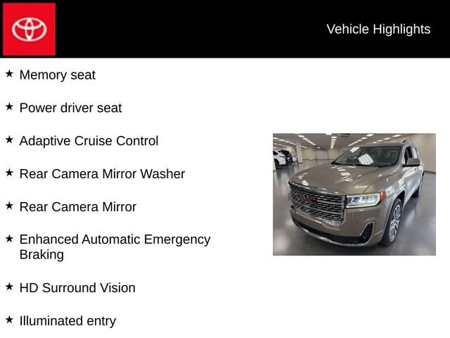 Used 2023 GMC Acadia Denali w/ Denali Technology Package AWD/4WD image 10