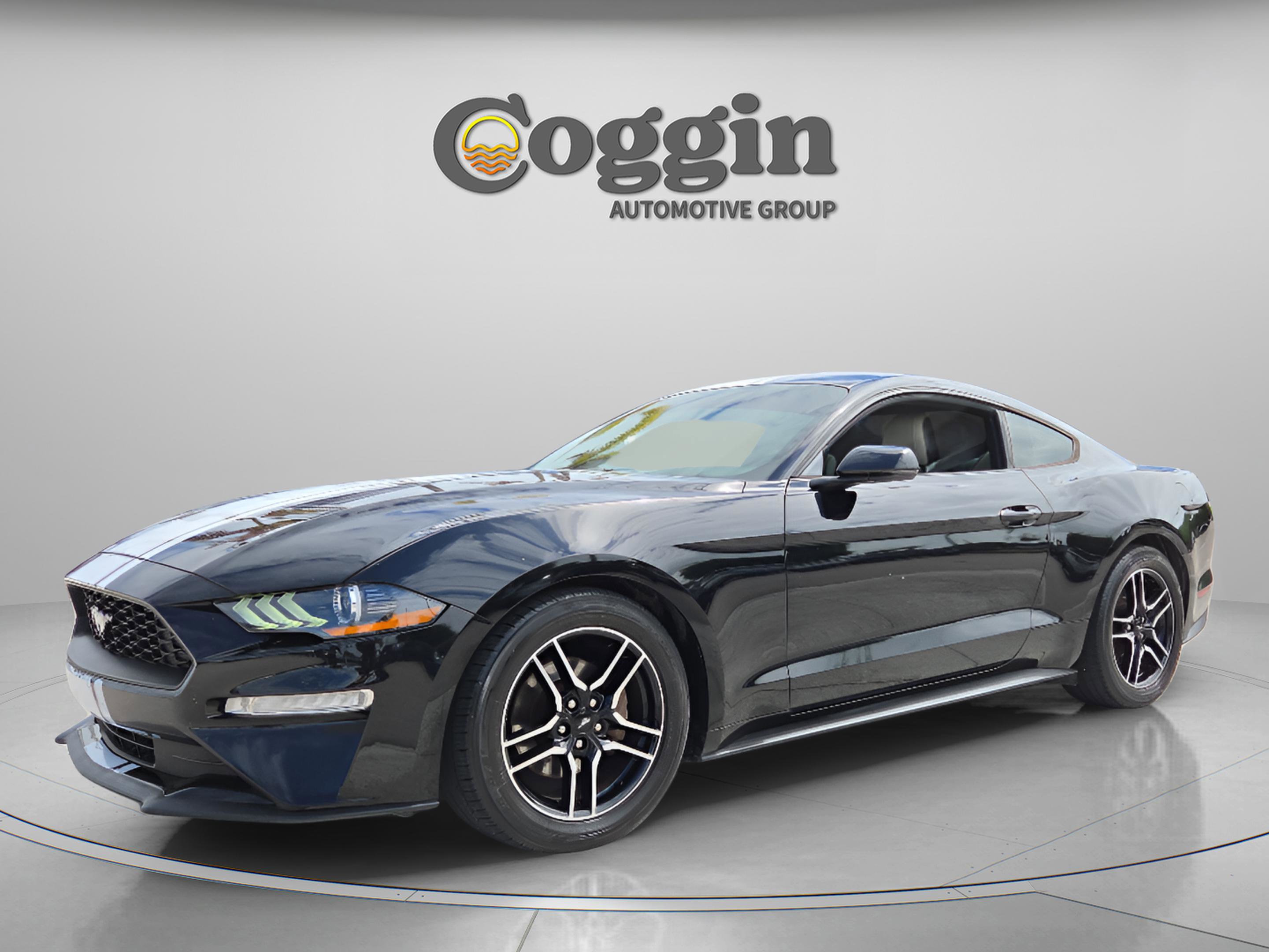 Used 2019 Ford Mustang Premium w/ Ford Safe & Smart Package RWD image 1