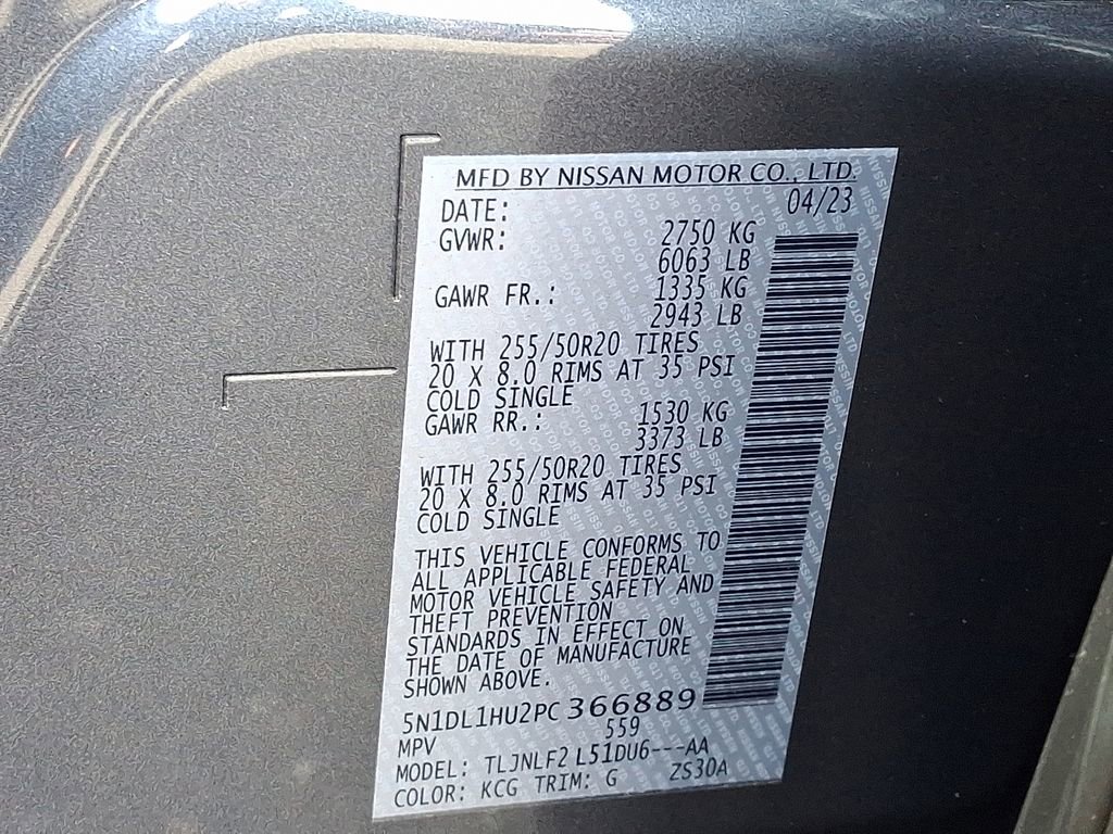 Used 2023 INFINITI QX60 Autograph w/ Cargo Package image 28