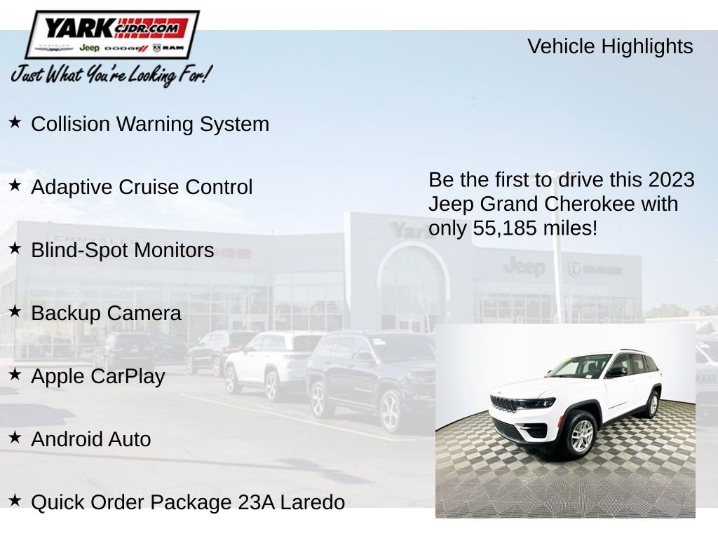 Certified 2023 Jeep Grand Cherokee Laredo image 12