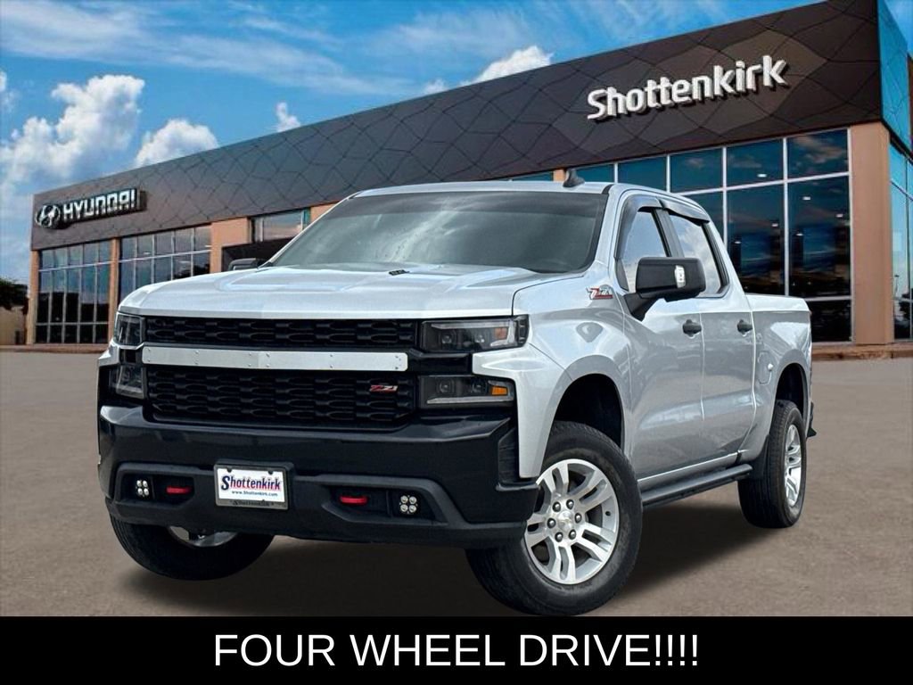 Used 2021 Chevrolet Silverado 1500 Custom Trail Boss AWD/4WD image 1