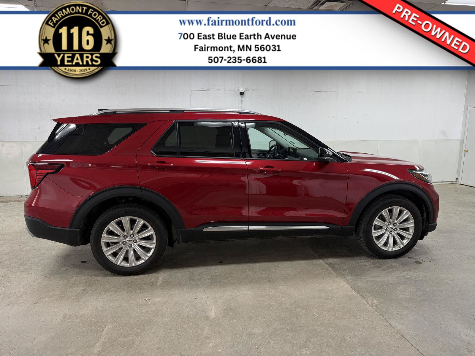 Used 2025 Ford Explorer Platinum w/ LUX Leather Package