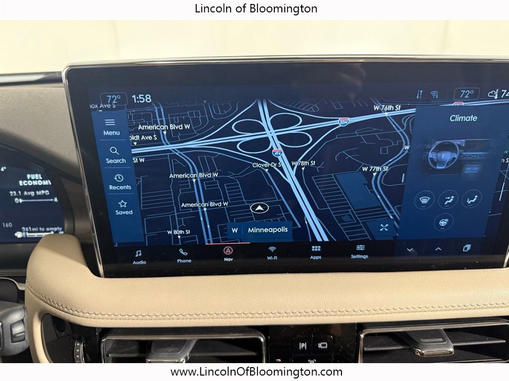 Certified 2023 Lincoln Nautilus Reserve w/ Equipment Group 201A image 58