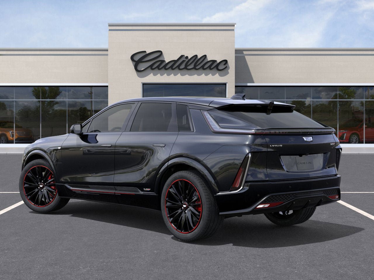 New 2026 Cadillac Lyriq V w/ LPO, Red Accent Package AWD/4WD image 3