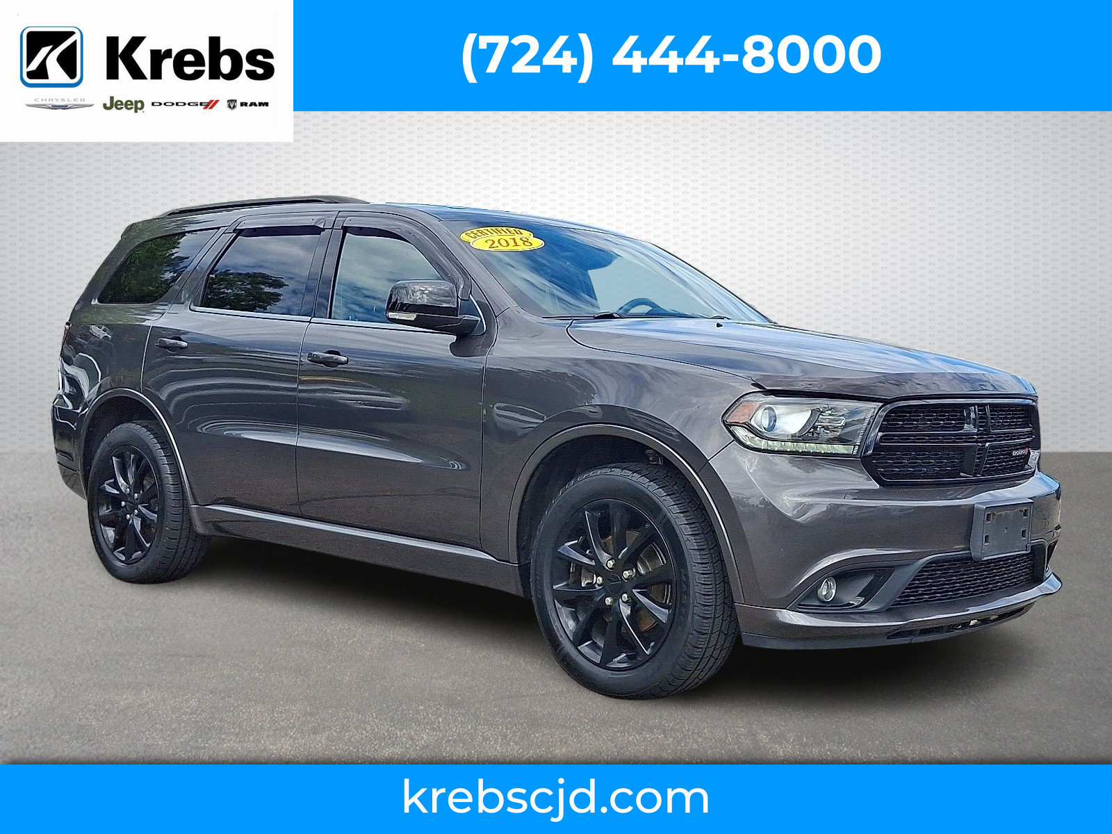 Certified 2018 Dodge Durango GT w/ Premium Group