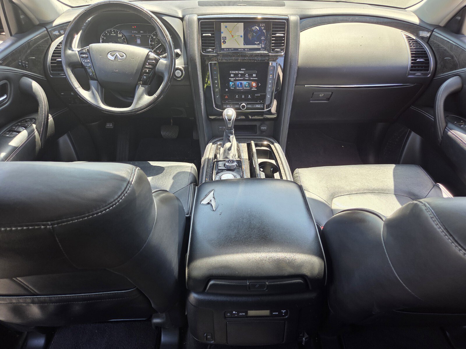 Used 2021 INFINITI QX80 Luxe image 16