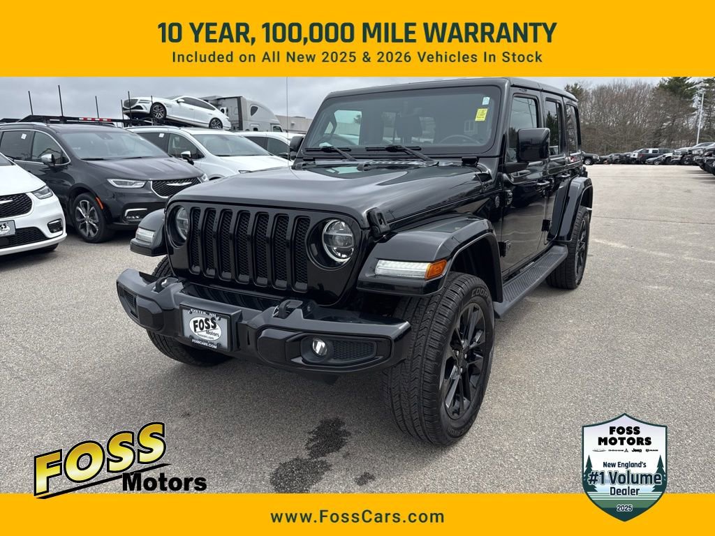 Used 2021 Jeep Wrangler Unlimited Sahara