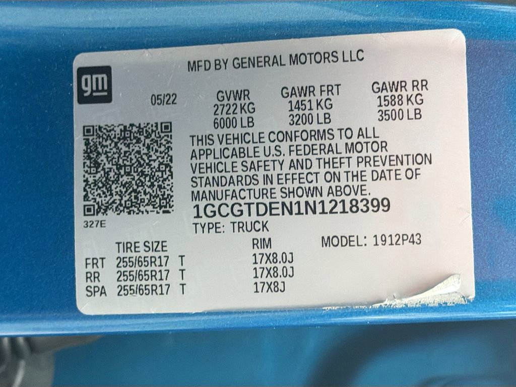 Used 2022 Chevrolet Colorado Z71 image 39