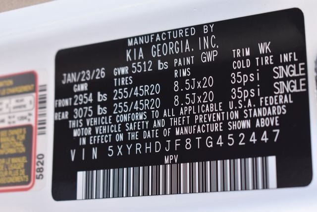 New 2026 Kia Sorento EX AWD/4WD image 39