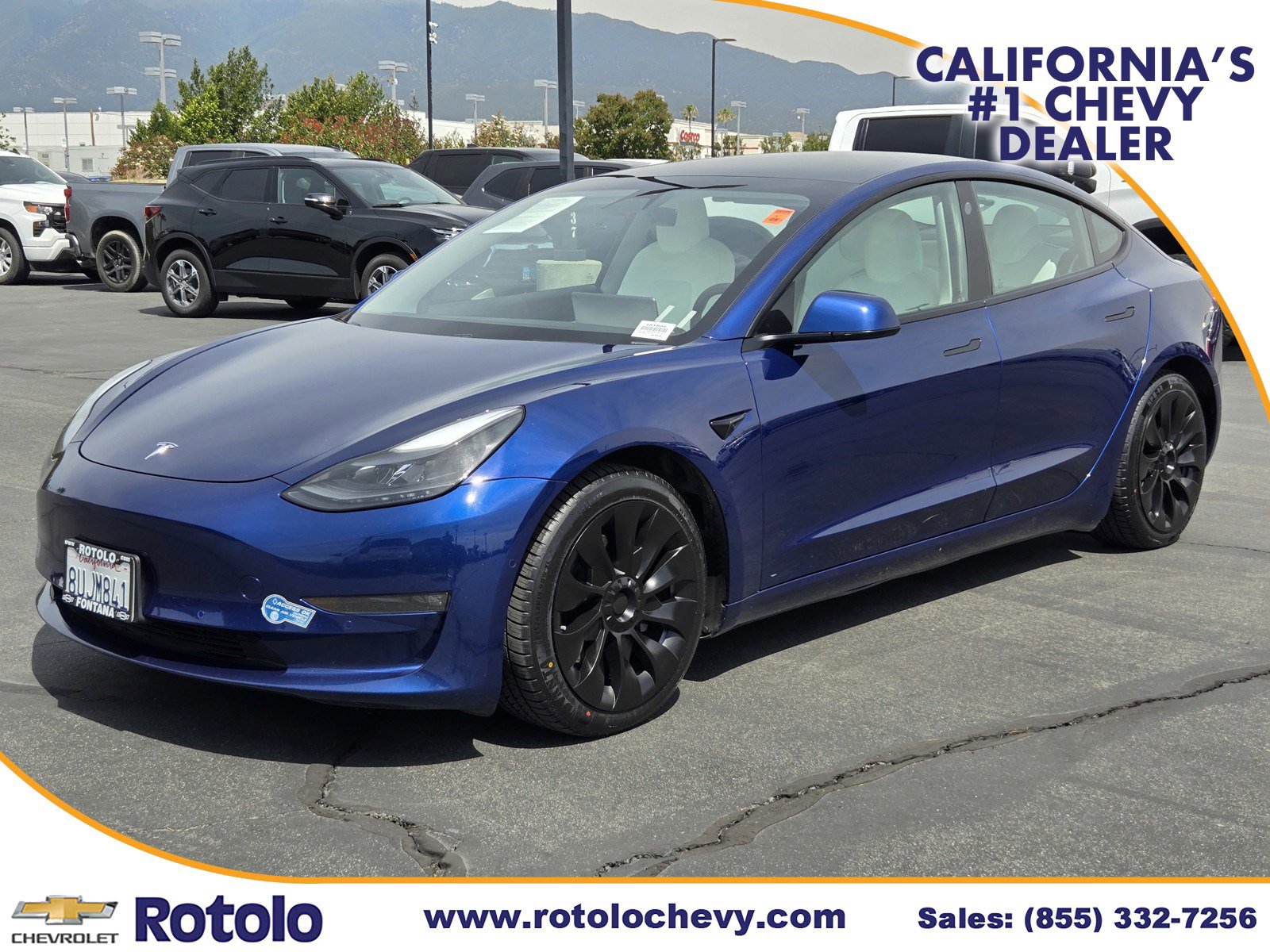 Used 2021 Tesla Model 3 Long Range image 3