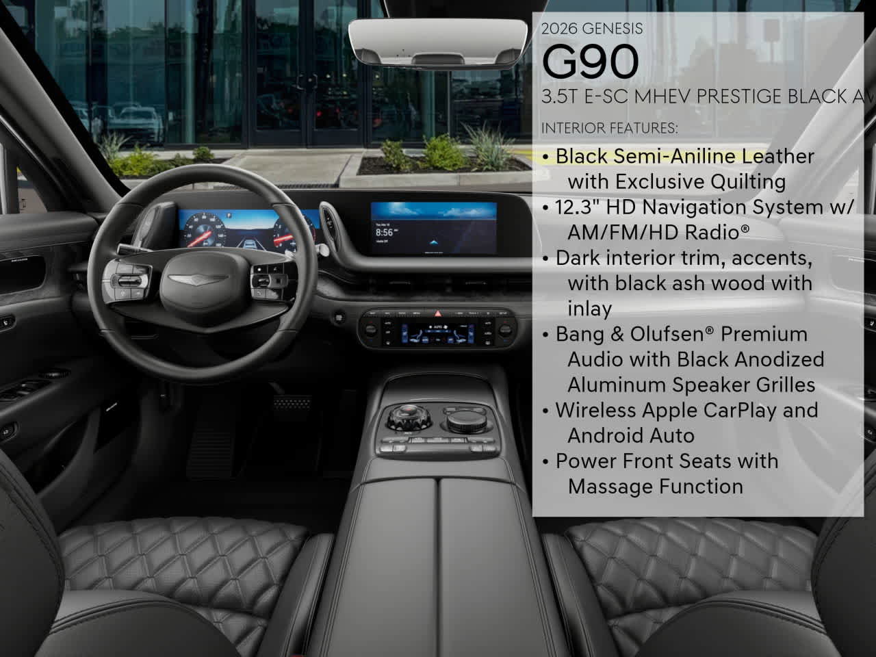 New 2026 Genesis G90 3.5T Prestige image 17