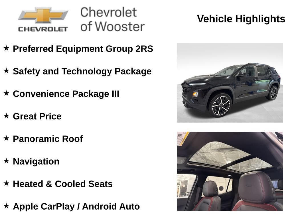 New 2027 Chevrolet Equinox RS w/ Safety and Technology Package AWD/4WD image 2