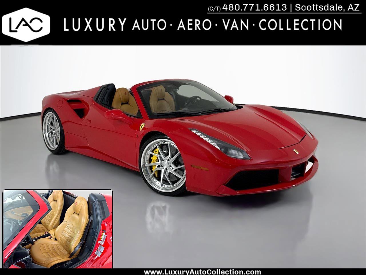 Used 2017 Ferrari 488 Spider