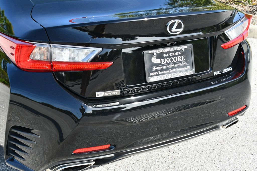 Used 2015 Lexus RC 350 w/ F Sport w/Summer Tires image 10