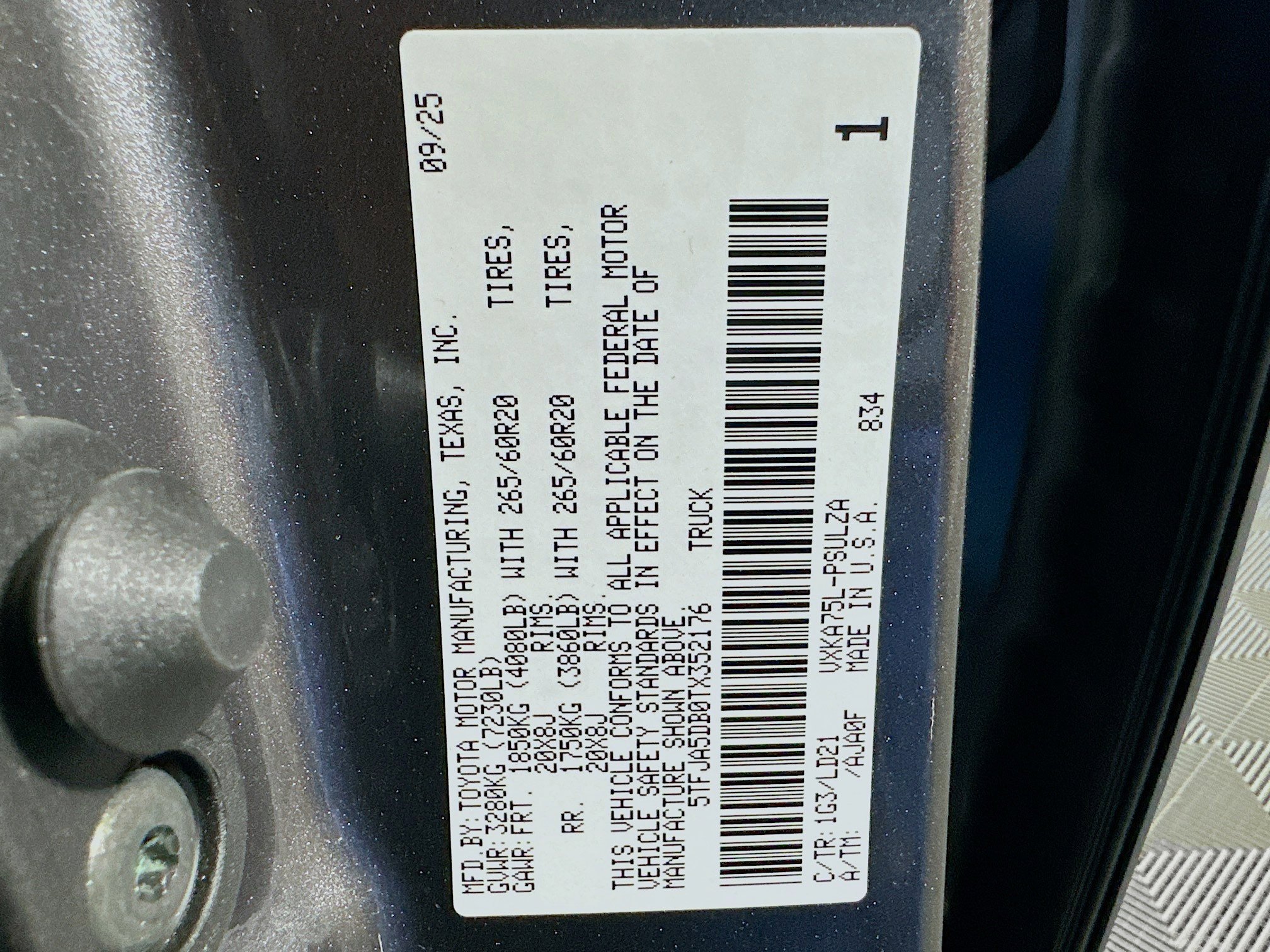 New 2026 Toyota Tundra Limited image 12