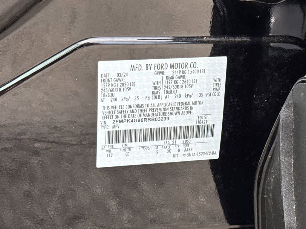 New 2024 Ford Edge SE AWD/4WD image 31