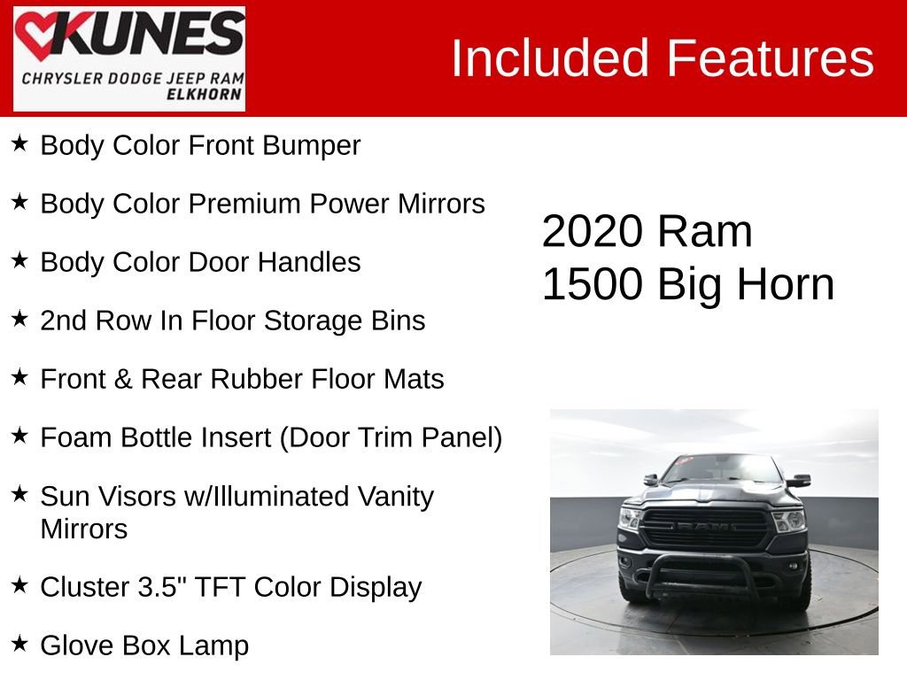 Used 2020 RAM 1500 Big Horn image 4