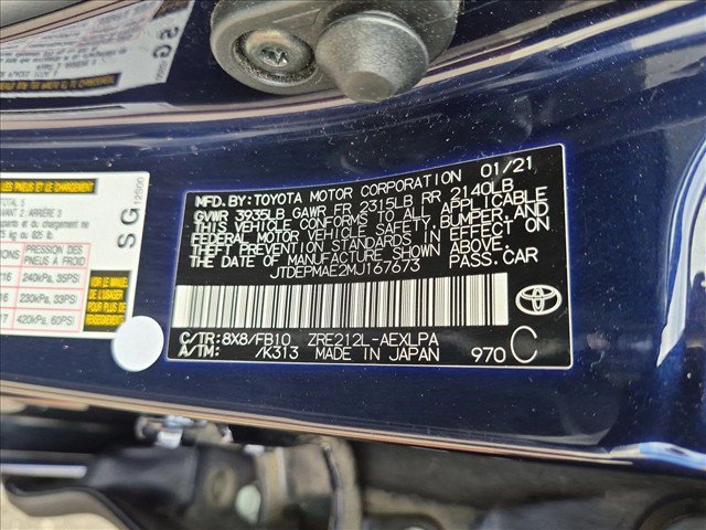 Used 2021 Toyota Corolla LE w/ Carpet Mat Package (TMS) FWD image 23