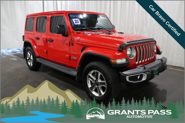 Used 2020 Jeep Wrangler Unlimited Sahara w/ Uconnect 4C Nav & Sound Group