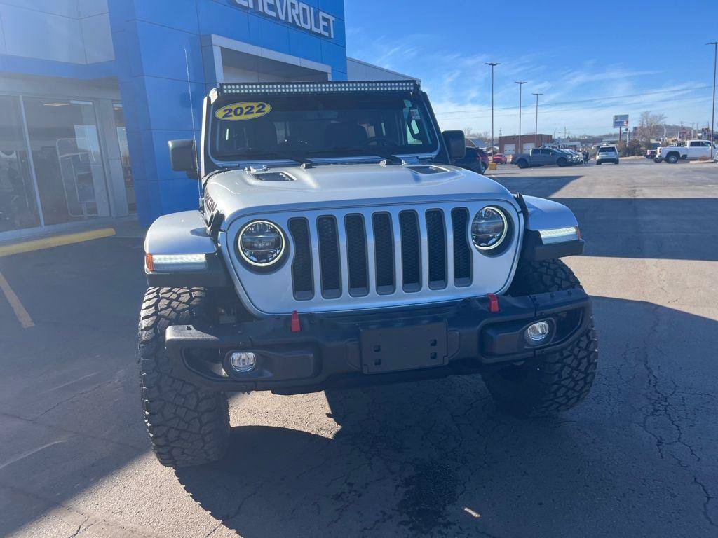 Used 2022 Jeep Wrangler Unlimited Rubicon w/ Steel Bumper Group AWD/4WD image 8