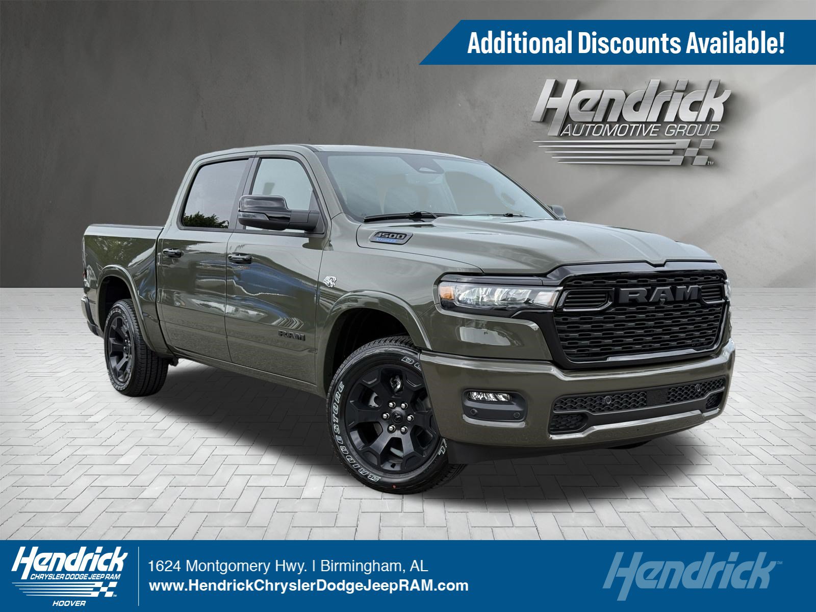 New 2026 RAM 1500 Big Horn w/ Night Edition