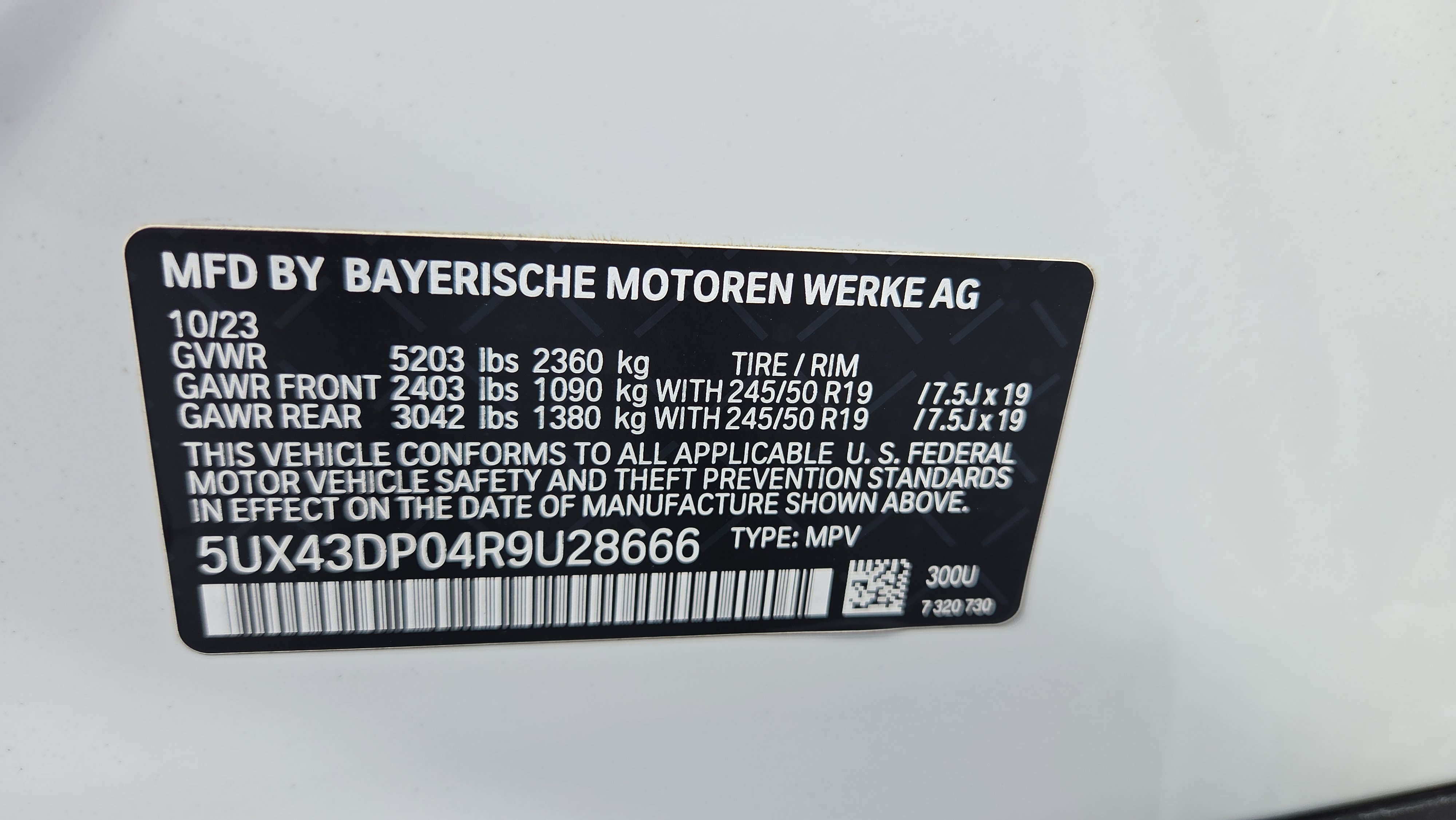 Certified 2024 BMW X3 sDrive30i w/ Convenience Package image 26