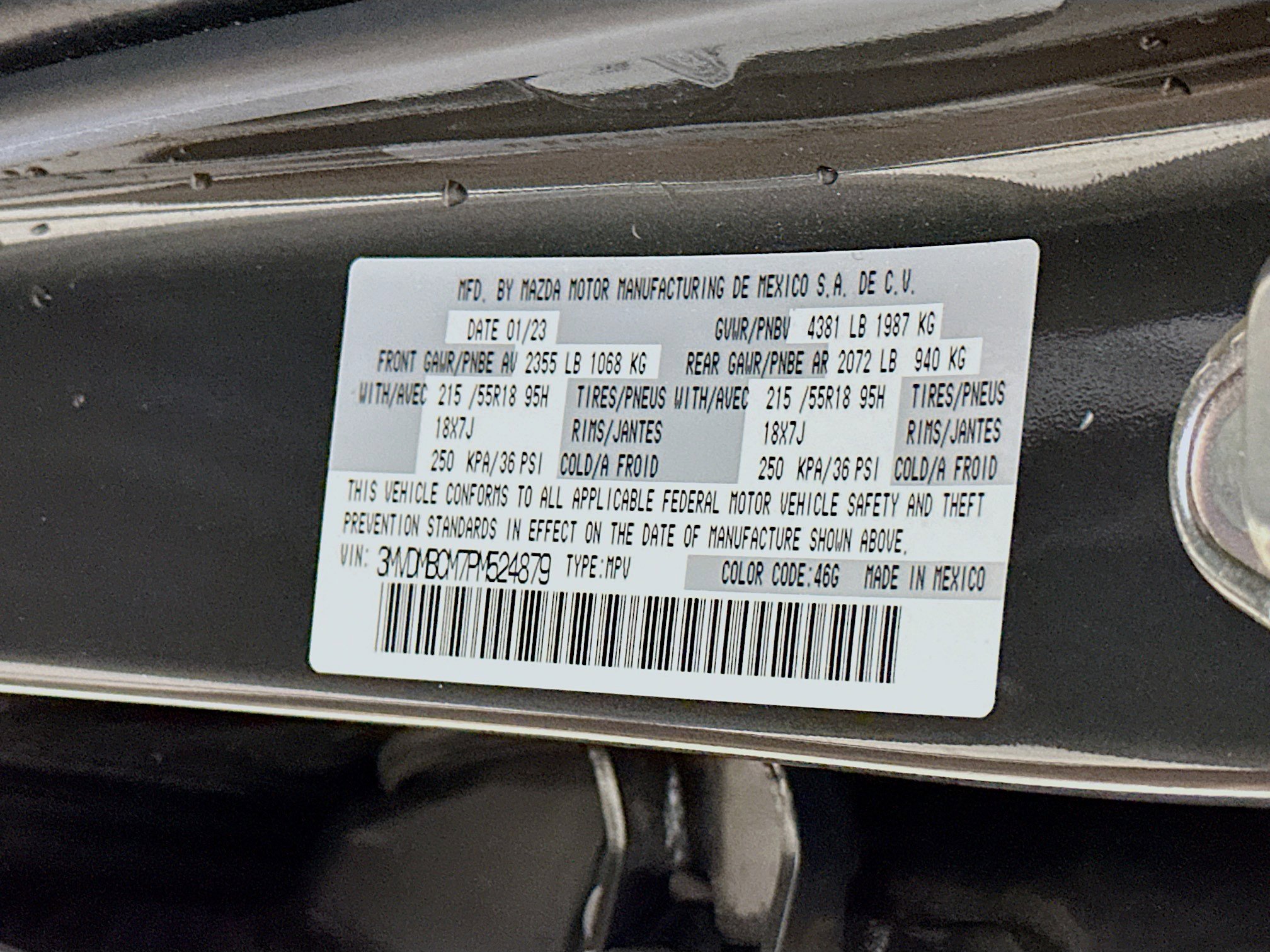 Used 2023 MAZDA CX-30 AWD 2.5 S w/ Preferred Package image 12